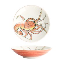TDS, Deep Plate, Seafood, Ø 21.7 x 5.2 cm 900 ml, Lobster, Red - Item No. 21942