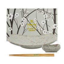 TDS, Sushi Set, Grey Soshun, 3tlg, Art.-Nr. 22030