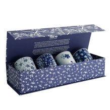 TDS, Teacup Giftset, 4 pcs, Ø 6.5x7.5cm 160ml , Item No. 22062