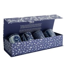 TDS, Teacup Giftset, 4 pcs, Ø 6.5x7.5cm 160ml , Item No. 22063