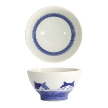 TDS, Rice Bowl, Kawaii Cat, Ø 11 x 6 cm, Item No. 22073
