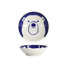 TDS, Soy Sauce Dish, Kawaii Polar Bear, Ø 9 x 2.7 cm, Item No. 22079