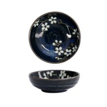 TDS, Flache Schale, Blue Sakura, Ø 9,5x3cm, Art.-Nr. 22113