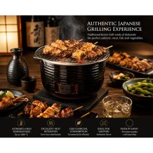 21,5x15,5cm Konro Grill Diatomite bei Tokyo Design Studio (Bild 1 von 8)