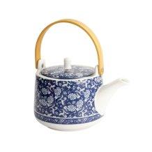 TDS, Tea Pot, Blue, Giftset, 1 Ltr, Item No. 22273