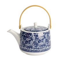 TDS, Tea Pot, Blue, Giftset, 1 Ltr, Item No. 22273