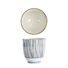 TDS, Teetasse, Blau/Weiß, Ø8x7,9cm, Art.-Nr. 22458