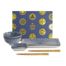 TDS, Luxury Sushi Set, 8pcs, Sendan Tokusa, Item No. 22512