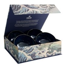 TDS, 4 Bowls Set, Cobalt Blue, Ø 13,2 cm, Item No. 22563