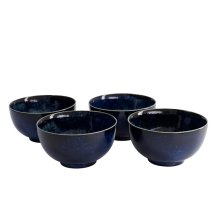 TDS, 4 Bowls Set, Cobalt Blue, Ø 13,2 cm, Item No. 22563
