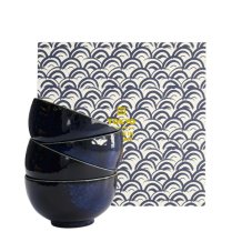 TDS, 4 Bowls Set, Cobalt Blue, Ø 13,2 cm, Item No. 22563
