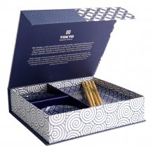 TDS, Sushi Set, Sashiko, 4pcs w/chopsticks, Item No. 22579