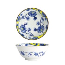 TDS, Tayo Schale, Botan, Ø 15,2x6,7cm , Gelb/Blau , Art.-Nr. 22601