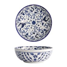 TDS, Bowl, Tokyo Blue Maizuru, Mixed Bowls, Ø20x7.2cm, Item No. 22618