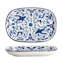 TDS, Teller, Tokyo Blue, Maizuru Oblong , 18,7x13cm, Art.-Nr. 22622