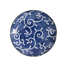 Tokyo Blue Karakusa Runder Teller bei Tokyo Design Studio (Bild 3 von 5)