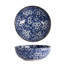 TDS, Bowl, Tokyo Blue Sakura, Mixed Bowls, Ø 20x7.2cm, Item No. 22630
