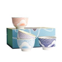 TDS, Teebecher, Lily Flower 4Stk, Ø 8,4x5,5cm 150ml - Arkl No. 22642