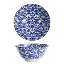 TDS, Rice Bowl, Mixed Bowls Kristal, Ø 15x7cm 550ml - Item No: 2280