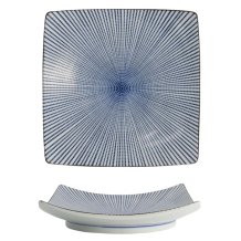 TDS, Angled Plate, Sendan Tokusa, 22 cm x 22 cm, Item No. 2476