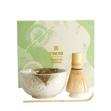 Matcha Schale, Geschenkset, 4Stk, 11 x 8 cm, Yokishino, Art.-Nr. 33002