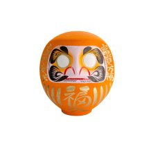 TDS, Daruma, Dekoration, Orange, 9 cm - Art Nr. 33035