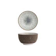 Schale Satomaki Tokusa Mixed Bowls, Porzellan, 550 ml