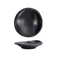 Teller Iwate Black, Melamin, &Oslash; 18,5 cm, H&ouml;he 4,5 cm