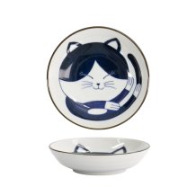 TDS, Runder-Saucenschale, Kawaii Cat Neko, Ø 10,2x2,5cm- Art Nr. 33496