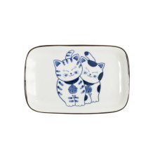 Blue Sakura Rectangular Plate at Tokyo Design Studio (picture 3 of 6)