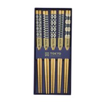 TDS, Chopstick Giftset of 5, Blue Wave, Art.-Nr. 33641