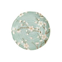 TDS, Plate, Fujisakura, Green Ø 16.5x2cm, Item No. 33707