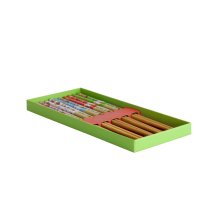 TDS, Chopstick Set, Lucky Cat, 5 pair, Item No. 33834