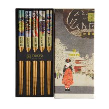 TDS, Chopstick Set, Maiko, 5 pair, Item No. 33835