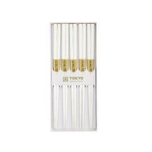 TDS, 5 Paar Essstäbchen, Geshenkset, Gold Wave, Art.-Nr. 33864