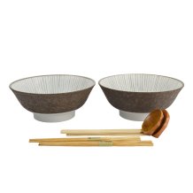 Mixed Bowls Senshi Ramen Bowl in Gift Box at Tokyo Design Studio (picture 3 of 3)