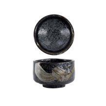 TDS, Matcha Schale, Black Brush, Ø 12x7,5cm, 500ml, Art.-Nr. 33904