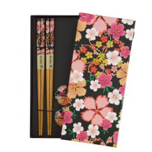 Floral incl. chopstick rests Chopstick Set at Tokyo Design Studio