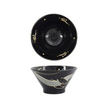 Reisschale Kawaii Black Whale, Porzellan, &Oslash; 16 cm