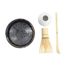 TDS, Matcha Geschenkset, Black Brush, 4Stk, Ø 12x7,5cm , Art.-Nr. 33975