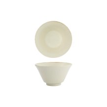 Rice Bowl Umizuna Beige, Porcelain, &Oslash; 12.9 cm