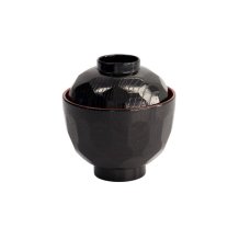 TDS, Bowl with Lid, ABS Lacquerware, Ø 9,5 cm, Item No. 4116