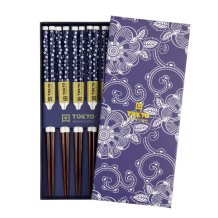 TDS, Chopstick Set, Kitchenware, 5 pair, 22,5 cm, Item No. 4618