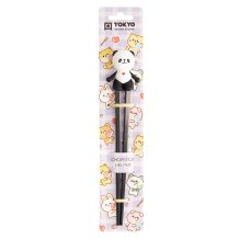 TDS, Kids-Chopsticks, Kitchenware, 22 cm, Panda, Black - Item No. 4624