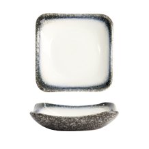 TDS, Square Plate, Tajimi, 14 x 14 cm, Item No. 7455