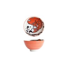 Bowl Seafood Snapper Red, Porcelain, 300 ml