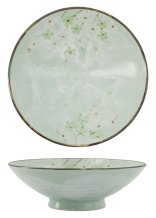 TDS, Bowl, Green Cosmos, Ø 24x8cm 1400ml, Item No. 7809