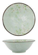 TDS, Bowl, Green Cosmos, Ø 20x7cm 800ml, Item No. 7810