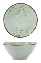 TDS, Bowl, Green Cosmos, Ø 13x6cm 350ml, Item No. 7813