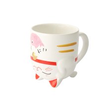 Blue Kawaii Lucky Cat Mug Giftset at Tokyo Design Studio (picture 2 of 4)